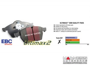 Alfa Romeo Giulia Brake Pads - 2.0L - EBC - Front - Ultimax